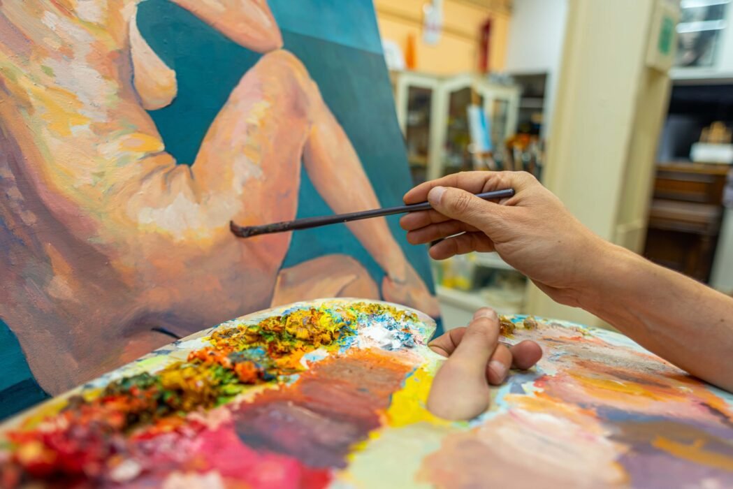 wine gogh clases dibujo team building